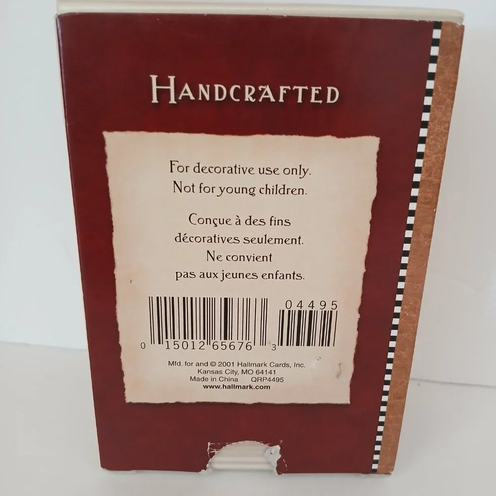 Hallmark Keepsake Ornament Twas the night before Christmas 2001